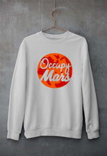 Load image into Gallery viewer, Occupy Mars Elon Musk Unisex Sweatshirt for Men/Women-Grey Melange-Ektarfa.online