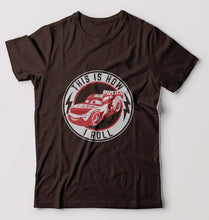 Load image into Gallery viewer, Lightning McQueen T-Shirt for Men-Coffee Brown-Ektarfa.online
