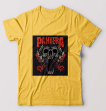 Load image into Gallery viewer, Pantera T-Shirt for Men-Golden Yellow-Ektarfa.online