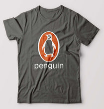 Load image into Gallery viewer, Penguin T-Shirt for Men-Charcoal-Ektarfa.online