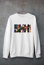 Load image into Gallery viewer, Superhero Unisex Sweatshirt for Men/Women-White-Ektarfa.online