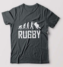 Load image into Gallery viewer, Rugby Evolution T-Shirt for Men-Steel grey-Ektarfa.online