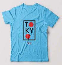 Load image into Gallery viewer, Tokyo T-Shirt for Men-Light Blue-Ektarfa.online