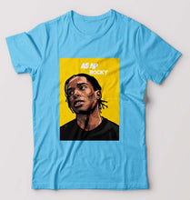 Load image into Gallery viewer, Asap Rocky T-Shirt for Men-Light Blue-Ektarfa.online