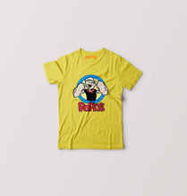 Load image into Gallery viewer, Popeye Kids T-Shirt for Boy/Girl-Yellow-Ektarfa.online