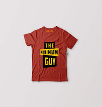 Load image into Gallery viewer, Minimum Guy Family Man Kids T-Shirt for Boy/Girl-Brick Red-Ektarfa.online