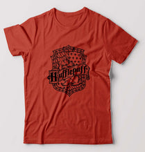 Load image into Gallery viewer, Hufflepuff Harry Potter T-Shirt for Men-Brick Red-Ektarfa.online