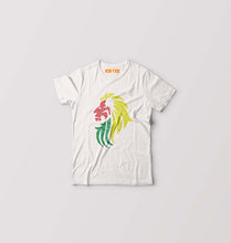 Load image into Gallery viewer, Lion Kids T-Shirt for Boy/Girl-White-Ektarfa.online
