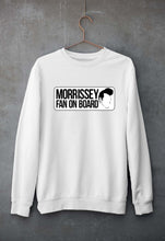 Load image into Gallery viewer, Morrissey Unisex Sweatshirt for Men/Women-White-Ektarfa.online