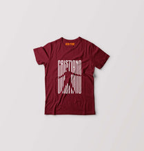 Load image into Gallery viewer, Cristiano Ronaldo CR7 T-Shirt for Boy/Girl-Maroon-Ektarfa.online