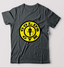 Load image into Gallery viewer, Gold's Gym T-Shirt for Men-Steel grey-Ektarfa.online