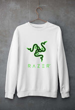 Load image into Gallery viewer, Razer Unisex Sweatshirt for Men/Women-White-Ektarfa.online