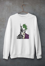 Load image into Gallery viewer, Batman Joker Unisex Sweatshirt for Men/Women-White-Ektarfa.online