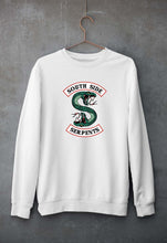 Load image into Gallery viewer, south side serpents riverdale Unisex Sweatshirt for Men/Women-White-Ektarfa.online