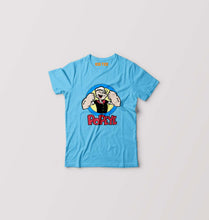 Load image into Gallery viewer, Popeye Kids T-Shirt for Boy/Girl-Sky Blue-Ektarfa.online
