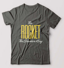 Load image into Gallery viewer, Rocket Snooker King T-Shirt for Men-Charcoal-Ektarfa.online
