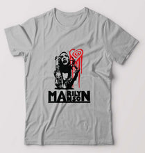 Load image into Gallery viewer, Marilyn Manson T-Shirt for Men-Grey Melange-Ektarfa.online