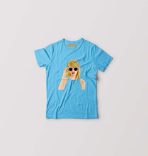 Load image into Gallery viewer, Taylor Swift Kids T-Shirt for Boy/Girl-Light Blue-Ektarfa.online