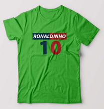 Load image into Gallery viewer, Ronaldinho T-Shirt for Men-Flag Green-Ektarfa.online
