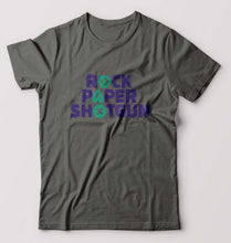 Load image into Gallery viewer, Rock Paper Shotgun T-Shirt for Men-Charcoal-Ektarfa.online