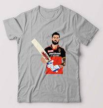 Load image into Gallery viewer, Virat Kohli T-Shirt for Men-Grey Melange-Ektarfa.online