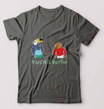 Load image into Gallery viewer, Tuca & Bertie T-Shirt for Men-Charcoal-Ektarfa.online