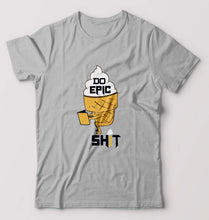 Load image into Gallery viewer, Shit T-Shirt for Men-Grey Melange-Ektarfa.online