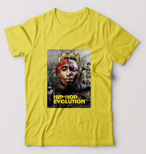 Load image into Gallery viewer, Hip-Hop Evolution T-Shirt for Men-Yellow-Ektarfa.online