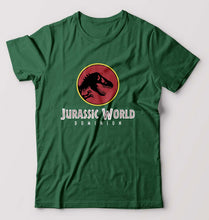 Load image into Gallery viewer, Jurassic World T-Shirt for Men-Bottle Green-Ektarfa.online