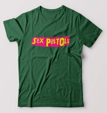 Load image into Gallery viewer, Sex Pistols T-Shirt for Men-Bottle Green-Ektarfa.online
