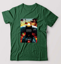 Load image into Gallery viewer, 2001 A Space Odyssey T-Shirt for Men-Bottle Green-Ektarfa.online