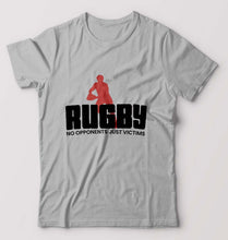 Load image into Gallery viewer, Rugby T-Shirt for Men-Grey Melange-Ektarfa.online
