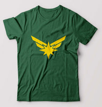 Load image into Gallery viewer, Captain Marvel T-Shirt for Men-Dark Green-Ektarfa.online
