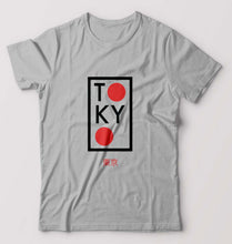 Load image into Gallery viewer, Tokyo T-Shirt for Men-Grey Melange-Ektarfa.online