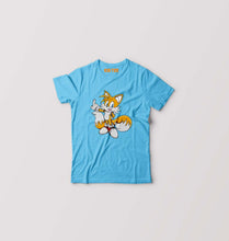 Load image into Gallery viewer, Tails Sonic Kids T-Shirt for Boy/Girl-Light Blue-Ektarfa.online