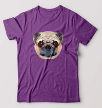 Load image into Gallery viewer, Pug Dog T-Shirt for Men-Purple-Ektarfa.online