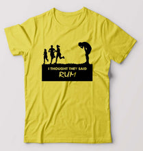 Load image into Gallery viewer, Rum Funny T-Shirt for Men-Yellow-Ektarfa.online