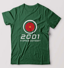 Load image into Gallery viewer, 2001 A Space Odyssey T-Shirt for Men-Bottle Green-Ektarfa.online