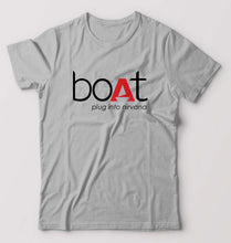 Load image into Gallery viewer, Boat T-Shirt for Men-Grey Melange-Ektarfa.online