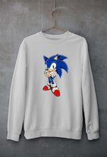 Load image into Gallery viewer, Sonic Unisex Sweatshirt for Men/Women-Grey Melange-Ektarfa.online