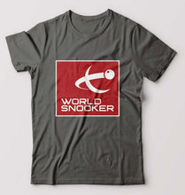 Load image into Gallery viewer, World Snooker (WST) T-Shirt for Men-Charcoal-Ektarfa.online