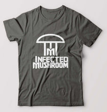Load image into Gallery viewer, Infected Mushroom T-Shirt for Men-Charcoal-Ektarfa.online
