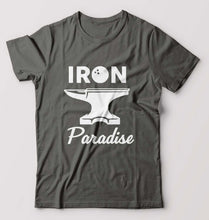 Load image into Gallery viewer, Iron Paradise T-Shirt for Men-Charcoal-Ektarfa.online