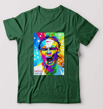 Load image into Gallery viewer, Rafael Nadal (RAFA) T-Shirt for Men-Bottle Green-Ektarfa.online