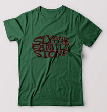 Load image into Gallery viewer, Sly and the Family Stone T-Shirt for Men-Bottle Green-Ektarfa.online