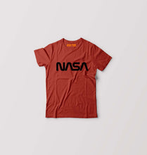 Load image into Gallery viewer, NASA Kids T-Shirt for Boy/Girl-Brick Red-Ektarfa.online