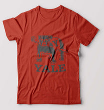 Load image into Gallery viewer, Yale Kartik Aaryan T-Shirt for Men-Brick Red-Ektarfa.online