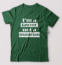Load image into Gallery viewer, Lawyer T-Shirt for Men-Bottle Green-Ektarfa.online