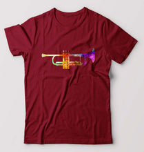 Load image into Gallery viewer, Trumpet T-Shirt for Men-Maroon-Ektarfa.online