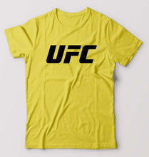 Load image into Gallery viewer, UFC T-Shirt for Men-Yellow-Ektarfa.online